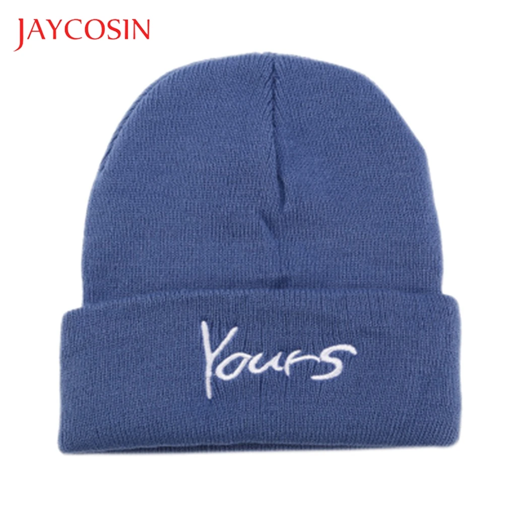 JAYCOSIN Новая модная женская и мужская теплая Повседневная вязаная Лыжная шапка с