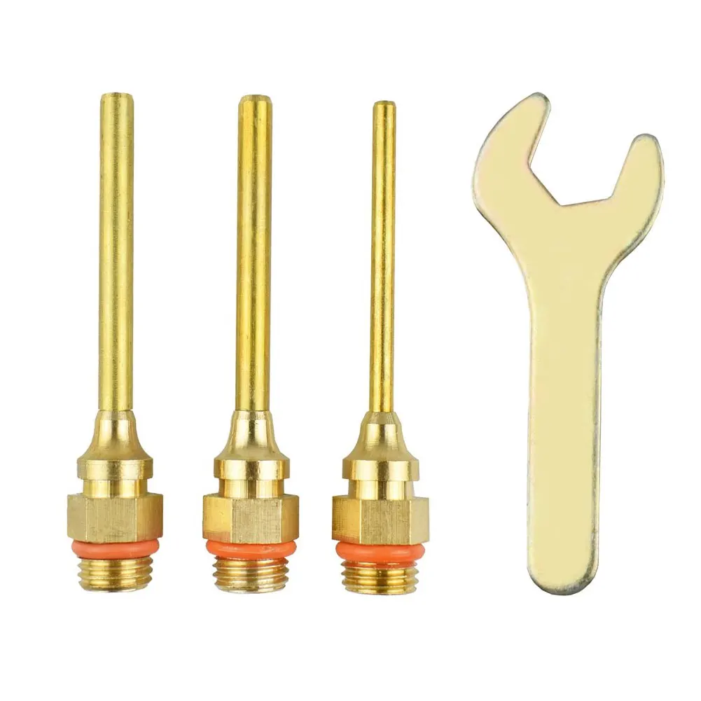 4PCS Hot Melt Glue Gun Nozzle With Spanner Kit For Home DIY Industrial Manufacture Use Glue Sticks Pure Copper Nozzle
4PCS Hot Melt Glue Gun Nozzle With Spanner Kit For Home DIY Industrial Manufacture Use Glue Sticks Pure Copper Nozzle