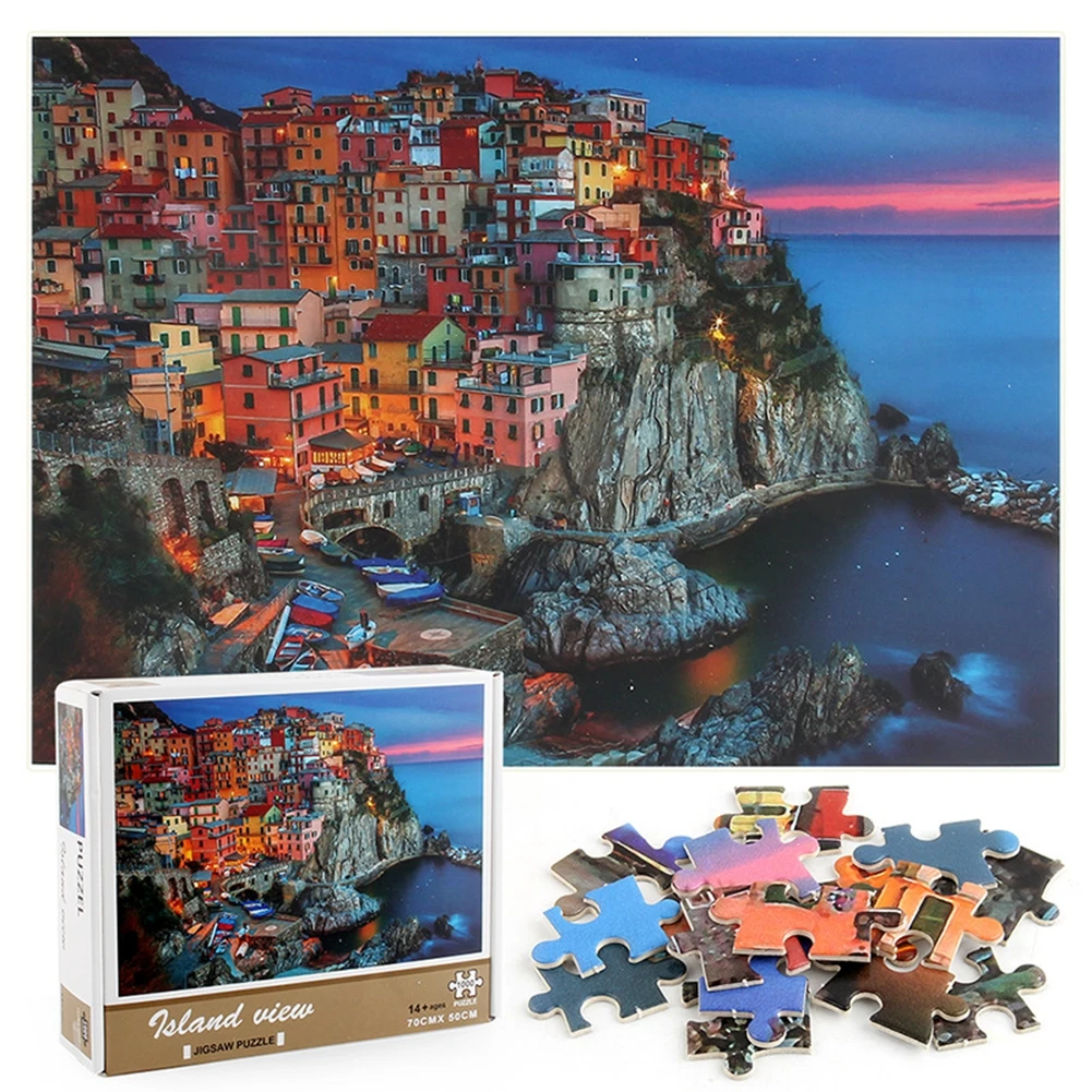 Hot Sale 1000 Pieces Colorful Island Puzzle Toys Puzzles Educational Toys Jigsaw Puzzles for Adults Educational Games Toy
Hot Sale 1000 Pieces Colorful Island Puzzle Toys Puzzles Educational Toys Jigsaw Puzzles for Adults Educational Games Toy