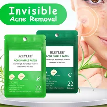Tea tree acne stickers daily   night acne stickers to fade acne marks ultra-thin 22 pieces