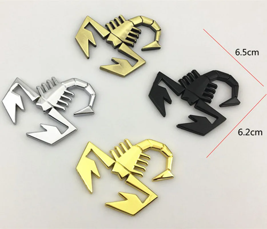 Auto Car Styling Car Body Trunk Scorpion Moulding Sticker Metal with 3M sticker Fit for Fiat Universal Car
Auto Car Styling Car Body Trunk Scorpion Moulding Sticker Metal with 3M sticker Fit for Fiat Universal Car