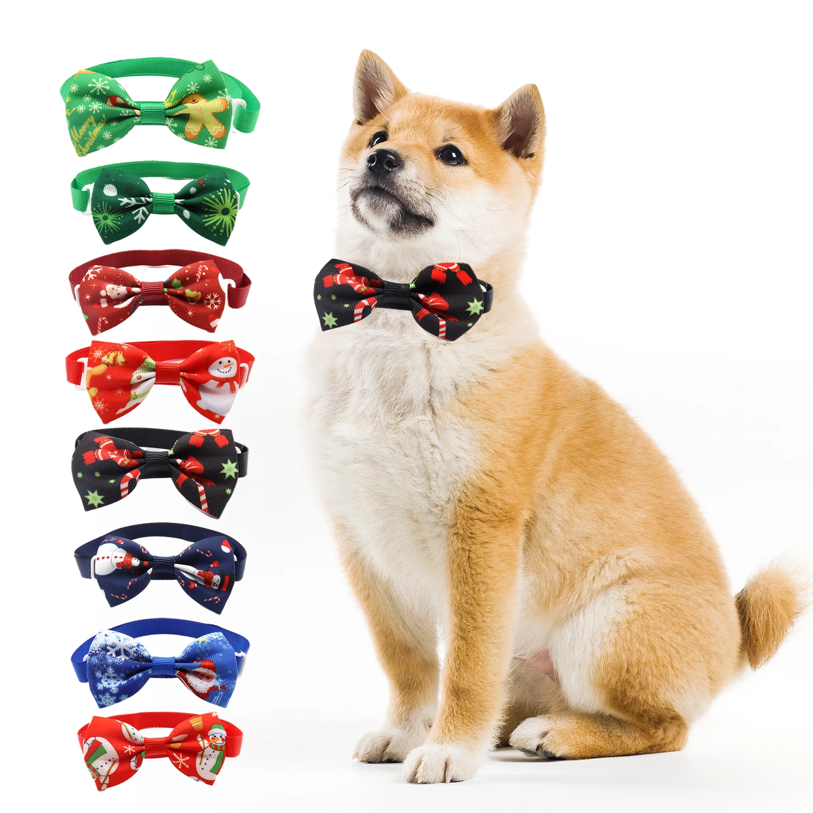 Christmas Adjustable Pet Necklace Neck Tie Convenient Pet Accessories Useful Dog Cat Striped Bow Dog Cat Necklace Pet Supplies
Christmas Adjustable Pet Necklace Neck Tie Convenient Pet Accessories Useful Dog Cat Striped Bow Dog Cat Necklace Pet Supplies