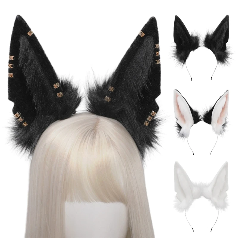 Animal Wolf Ear hair hoop Furry fur Cosplay headband Headwear Halloween fluffy hair band Props
Animal Wolf Ear hair hoop Furry fur Cosplay headband Headwear Halloween fluffy hair band Props