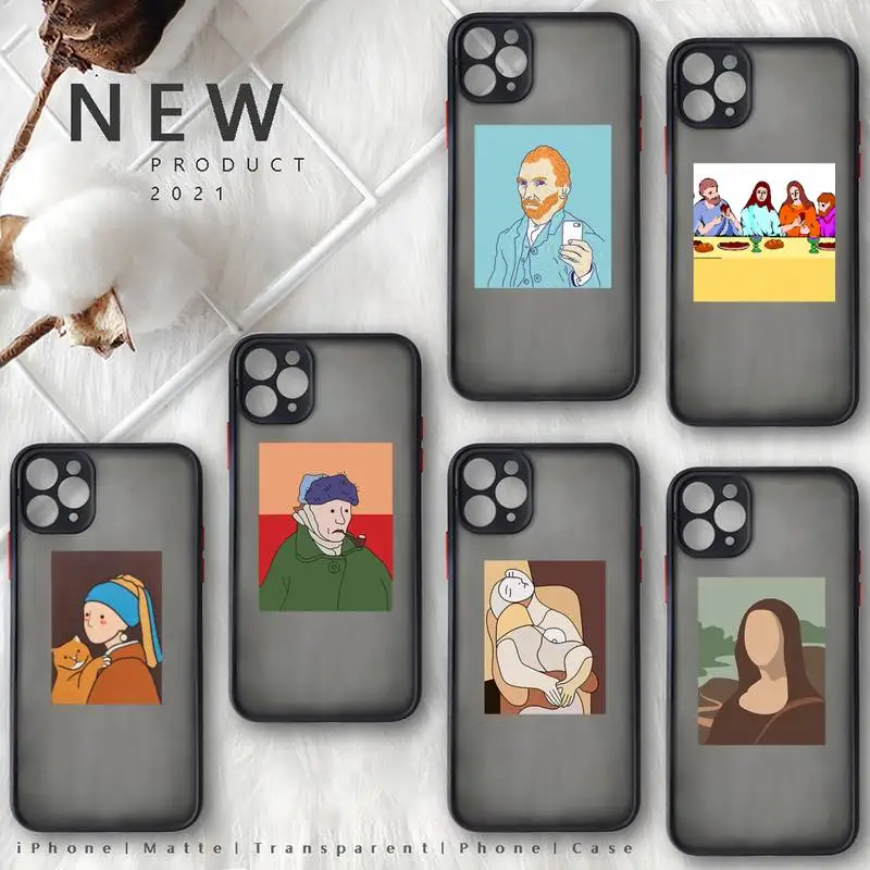 Abstract oil painting Phone Case For iphone 13 12 11 8 7 plus mini x xs xr pro max matte transparent cover
Abstract oil painting Phone Case For iphone 13 12 11 8 7 plus mini x xs xr pro max matte transparent cover