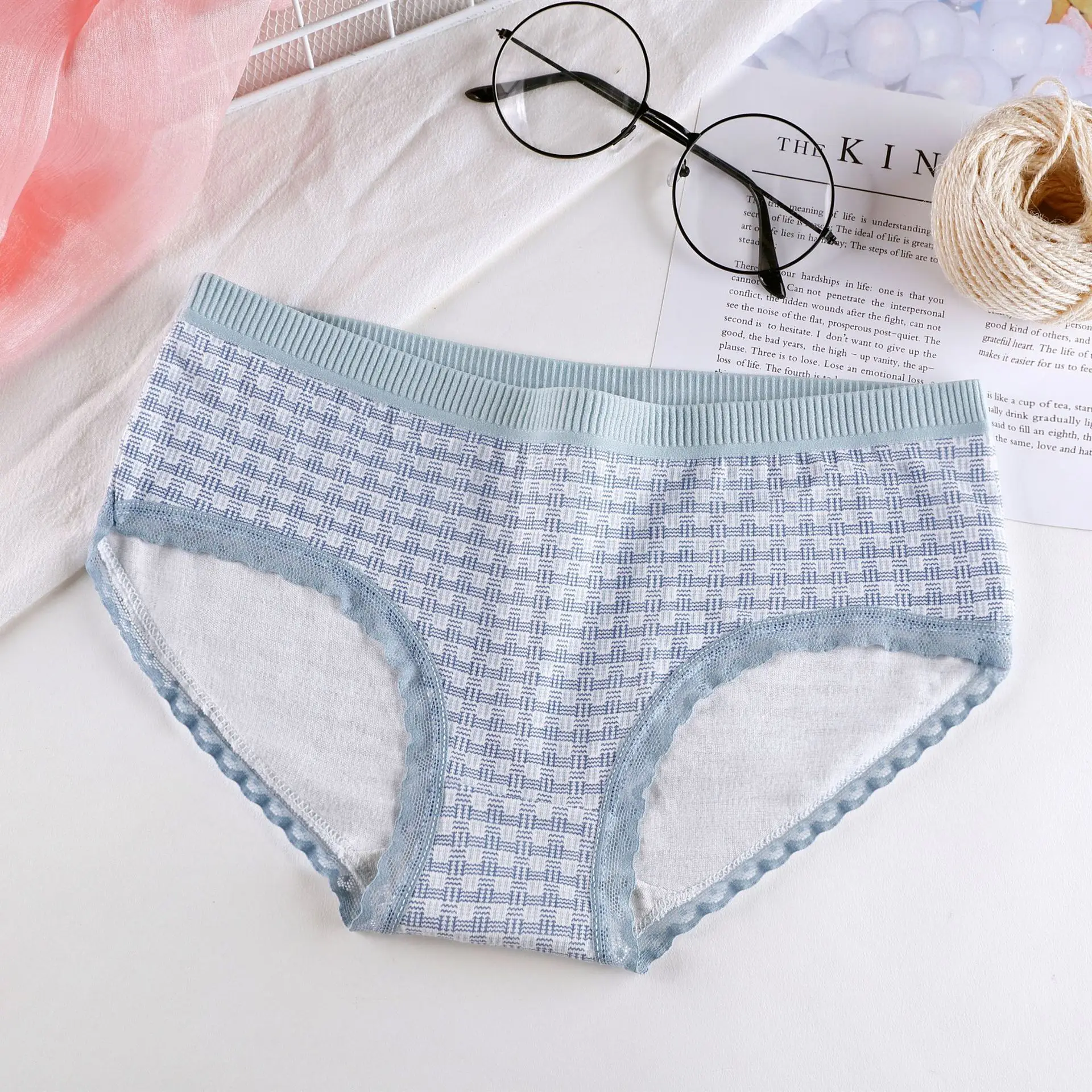 Simpold Cotton Women's Underwear Plaid Lovely Girls Briefs Seamless Panties Shorts Female Sexy Low-Rise Lingerier
Simpold Cotton Women's Underwear Plaid Lovely Girls Briefs Seamless Panties Shorts Female Sexy Low-Rise Lingerier