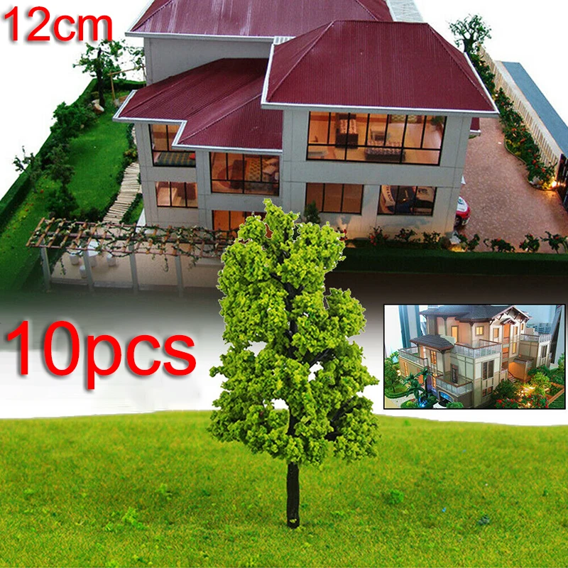 10Pcs 12CM Model Trees Garden Train Railway Architectural Scenery Landscape Indoor Outdoor Garden Supplies Decor High Quality
10Pcs 12CM Model Trees Garden Train Railway Architectural Scenery Landscape Indoor Outdoor Garden Supplies Decor High Quality