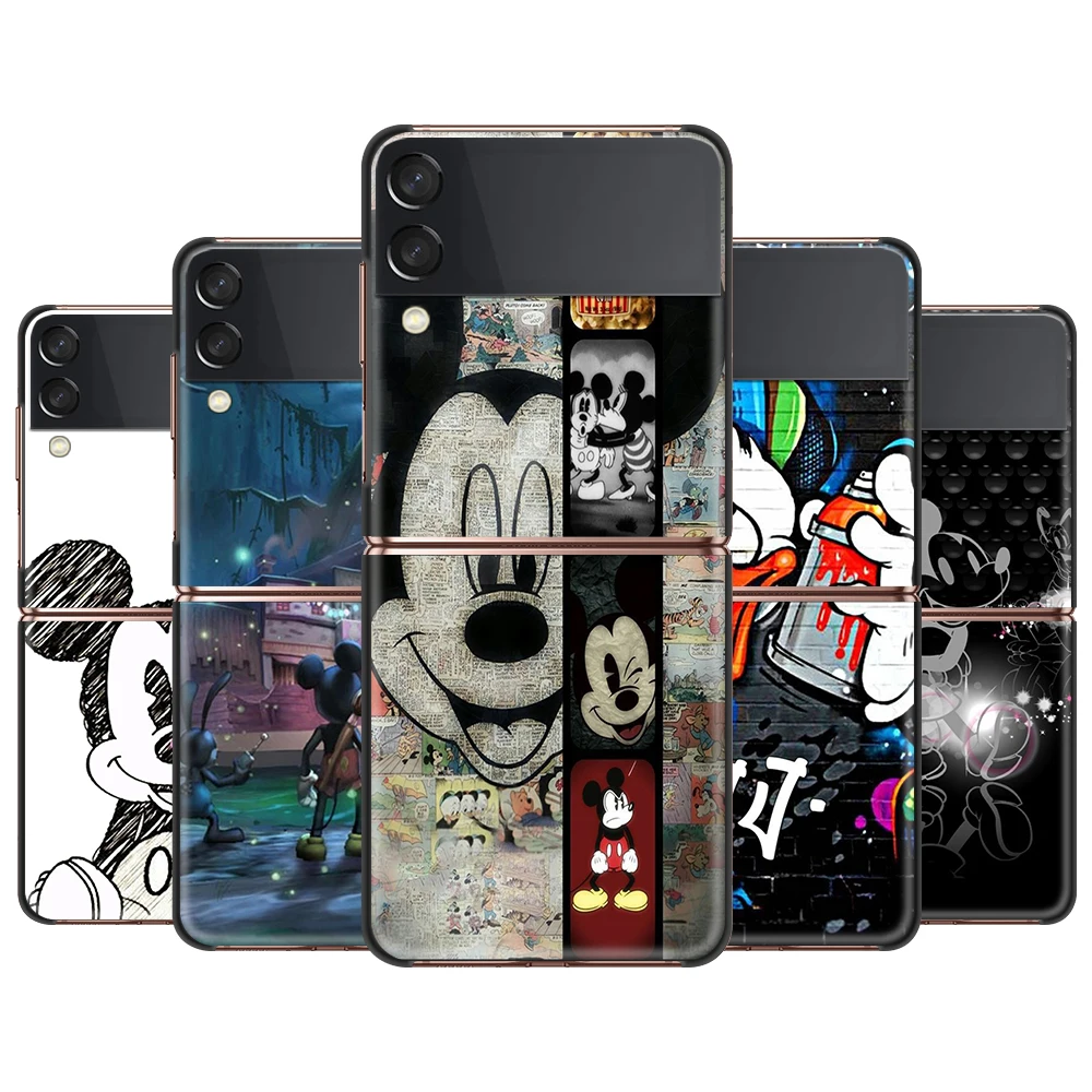 Disney Mickey Mouse Cover For Samsung Galaxy Z Flip 6.7" Flip3 5G Black PC Hard Phone Case Segmented Protect Coque
Disney Mickey Mouse Cover For Samsung Galaxy Z Flip 6.7" Flip3 5G Black PC Hard Phone Case Segmented Protect Coque