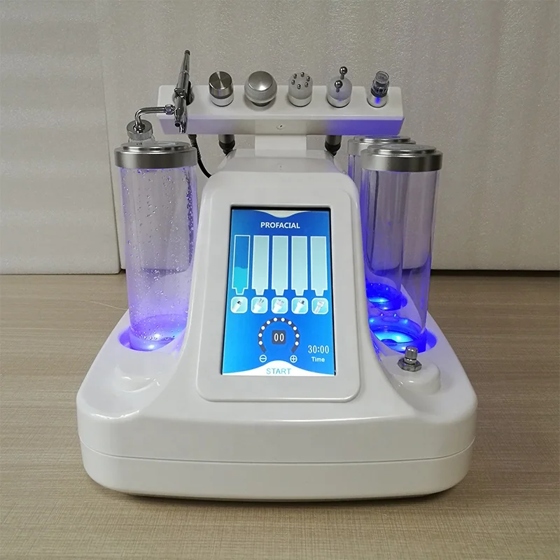 September promotion Korea hydrogen 6 in 1 small bubble oxygen jet facial beauty machine
September promotion Korea hydrogen 6 in 1 small bubble oxygen jet facial beauty machine