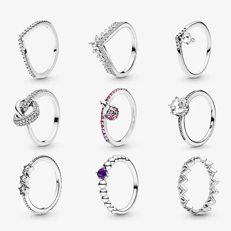 LR Luxury Zircon Crystal PAN 925 Sterling Silver Ring For Women Men Wedding Ring Valentine's Day Gift 2022 Trend Fine Jewelry
LR Luxury Zircon Crystal PAN 925 Sterling Silver Ring For Women Men Wedding Ring Valentine's Day Gift 2022 Trend Fine Jewelry