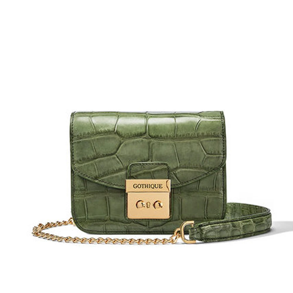 gete new crocodile leather Oblique satchel female 2021 new alligator leather Female bag americas alligator female chain bag
gete new crocodile leather Oblique satchel female 2021 new alligator leather Female bag americas alligator female chain bag
