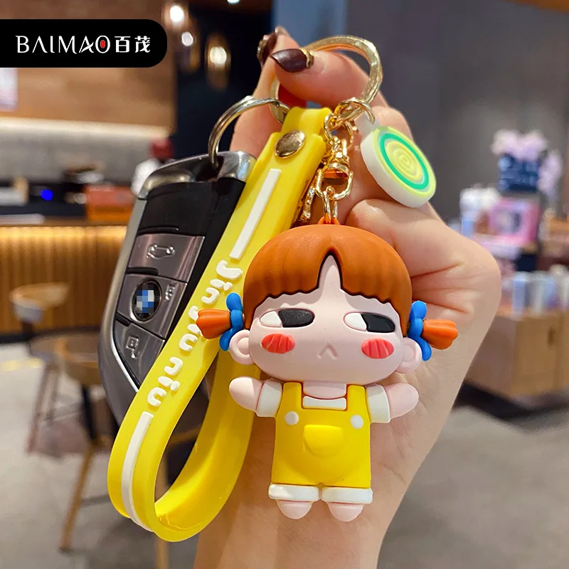 Cartoon Cute Girls Keychain Keychain Anime Keychain Women Car Bag Pendant Key Ring Couple Key Chains Accessories Jewelry
Cartoon Cute Girls Keychain Keychain Anime Keychain Women Car Bag Pendant Key Ring Couple Key Chains Accessories Jewelry
