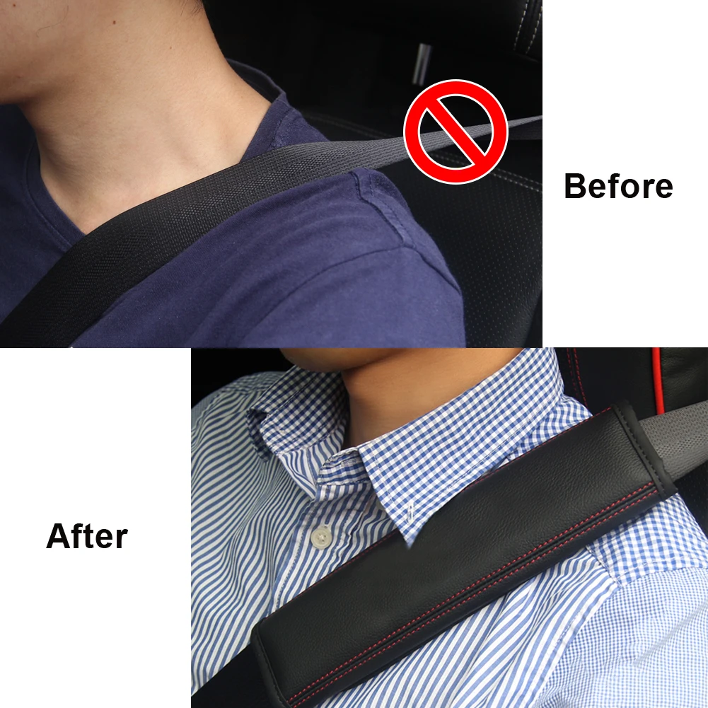Car Seat Belt Shoulder Pad, Car Seat Belt Shoulder Pad Strap Cover Adjuster Protector Comfortable Driving(2 pcs) Accessories
Car Seat Belt Shoulder Pad, Car Seat Belt Shoulder Pad Strap Cover Adjuster Protector Comfortable Driving(2 pcs) Accessories