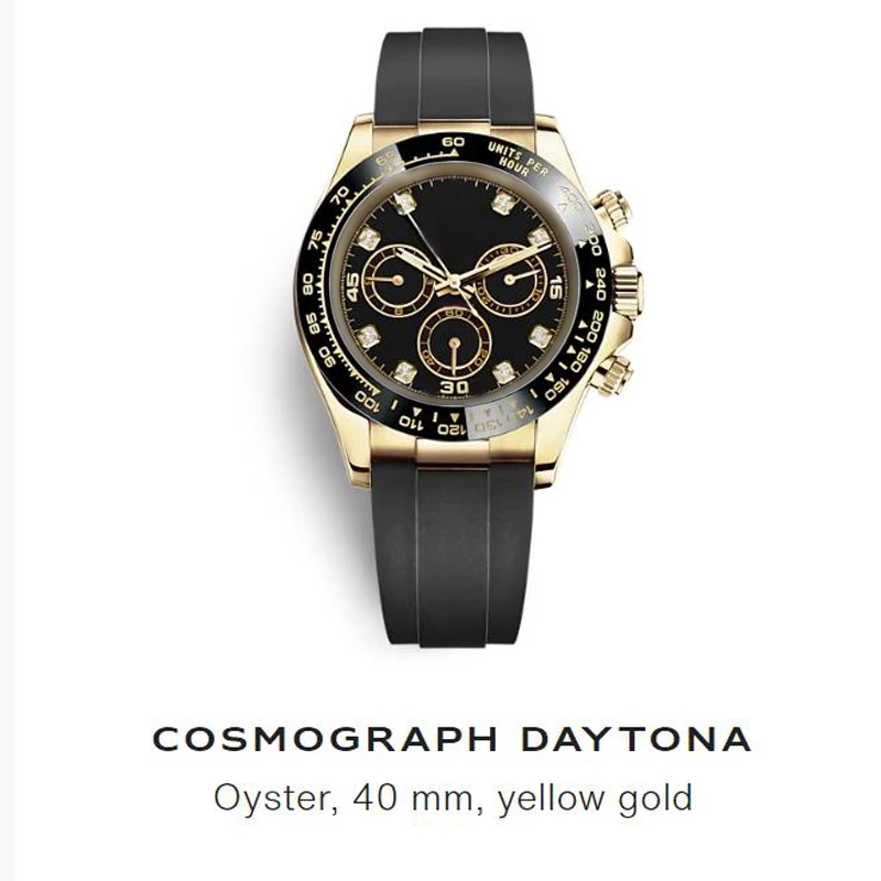 2021 New Designer Men's Watch Automatic Mechanical Watch Sapphire Glass Multifunction Clock Day-tona men watch
2021 New Designer Men's Watch Automatic Mechanical Watch Sapphire Glass Multifunction Clock Day-tona men watch