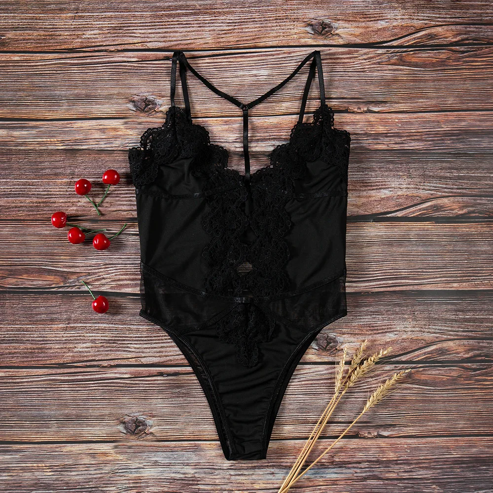 New Sexy Party Club Body Tops See Through Teddies Women Bodysuit Bustier Strapless Off Shoulder Black Sheer Mesh Exotic Costumes
New Sexy Party Club Body Tops See Through Teddies Women Bodysuit Bustier Strapless Off Shoulder Black Sheer Mesh Exotic Costumes