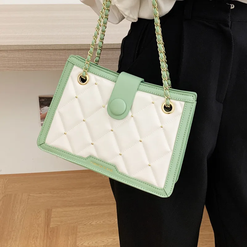 Luxury Pu Leather Crossbody Bag Women's Rhombus Lattice Shoulder Bag Brand Chain Messenger Bag Female Quilted Plaid Handbags Sac
Luxury Pu Leather Crossbody Bag Women's Rhombus Lattice Shoulder Bag Brand Chain Messenger Bag Female Quilted Plaid Handbags Sac