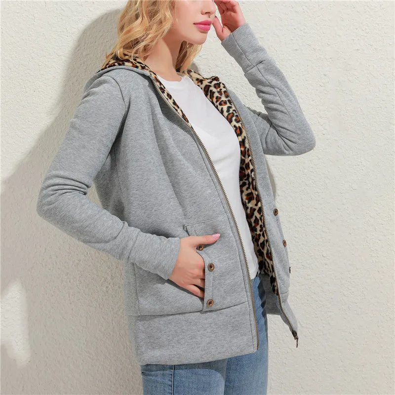 Женская куртка, плотная толстовка с капюшоном, пальто на молнии с леопардовым принтом, женское бархатное пальто, верхняя одежда, Женская Осенняя куртка
Женская куртка, плотная толстовка с капюшоном, пальто на молнии с леопардовым принтом, женское бархатное пальто, верхняя одежда, Женская Осенняя куртка