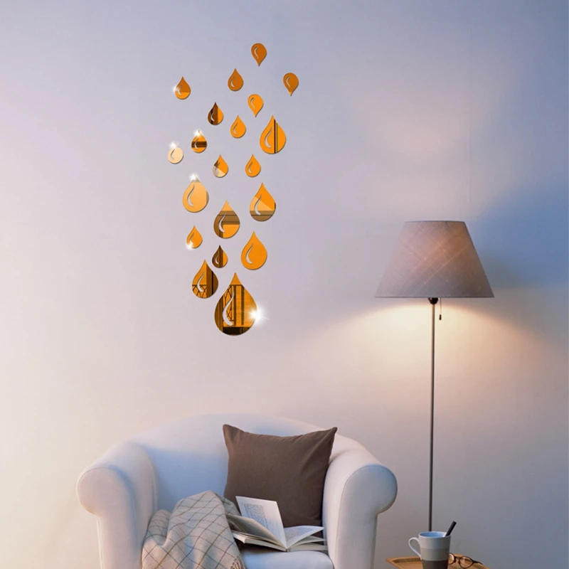3D Water drop Acrylic Mirror Wall Stickers DIY Art Wall Stickers Living Room Mirrored Decorative Windows Stickers Vintage Decor
3D Water drop Acrylic Mirror Wall Stickers DIY Art Wall Stickers Living Room Mirrored Decorative Windows Stickers Vintage Decor