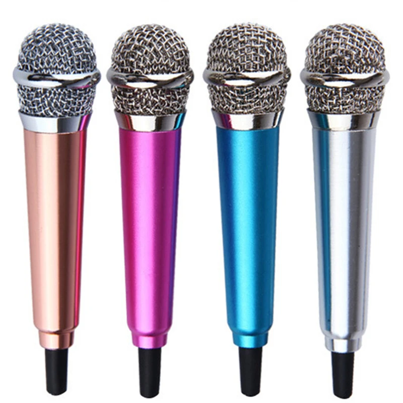 Portable 3.5mm Stereo Studio Mic KTV Karaoke Mini Microphone for Cell Phone Laptop PC Desktop Small Size Handheld Mic
Portable 3.5mm Stereo Studio Mic KTV Karaoke Mini Microphone for Cell Phone Laptop PC Desktop Small Size Handheld Mic