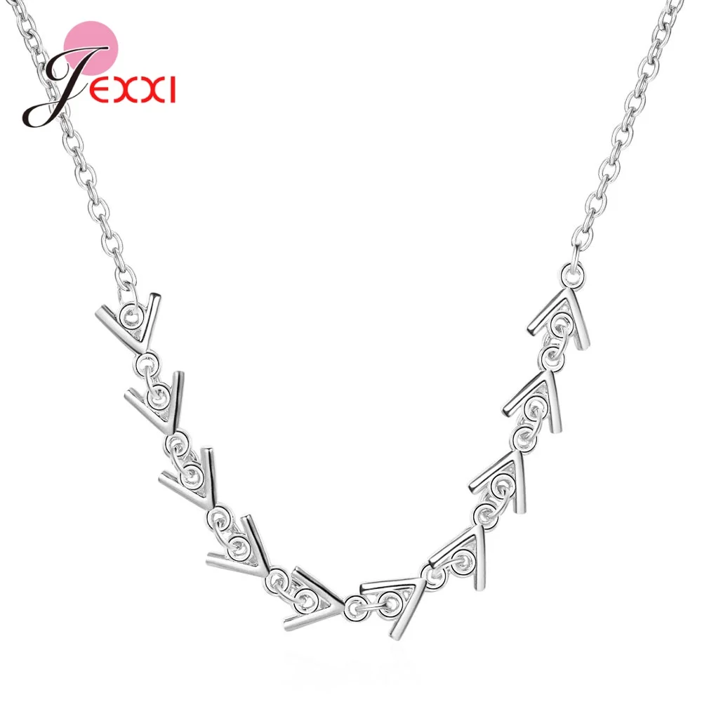 

High Quality 925 Sterling Silver Cubic Zircon Pendant Necklaces For Wife Mom Daughter Best Anniversary Jewelry Gifts