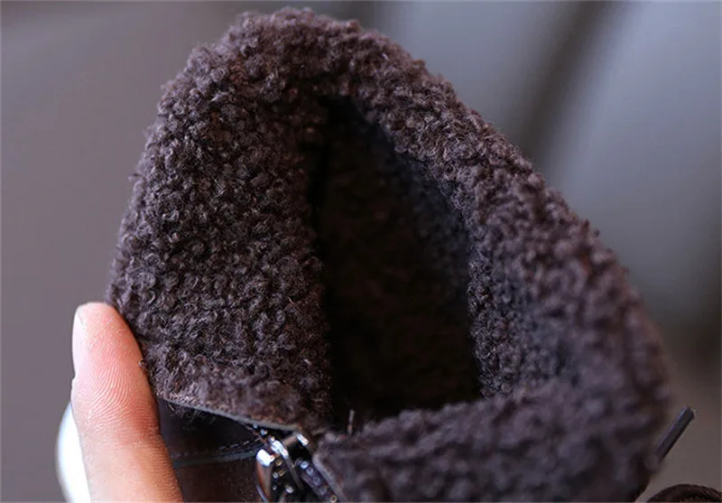 Child Ankle Short Boots 2020 Winter Boy Girl Plush Zip Snow Boots Black Beige Kids Thick Soled Lamb Wool Warm Shoes Size 26-36
Child Ankle Short Boots 2020 Winter Boy Girl Plush Zip Snow Boots Black Beige Kids Thick Soled Lamb Wool Warm Shoes Size 26-36