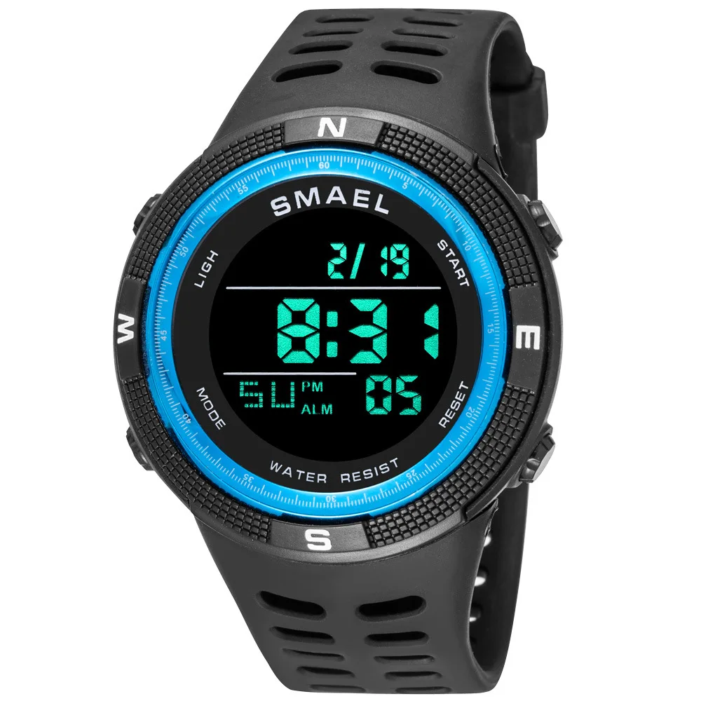 Новые электронные часы с одним дисплеем для занятий спортом на открытом воздухе, часы-будильник для студентов, светящиеся часы
Новые электронные часы с одним дисплеем для занятий спортом на открытом воздухе, часы-будильник для студентов, светящиеся часы