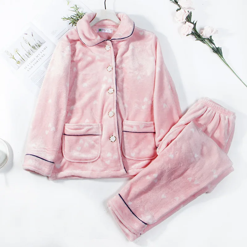 Winter women Thick Flannel Pajamas Sets Coral fleece Warm sleepwear underwear plus size 8XL home Pijamas oversize Suit Homewear
Winter women Thick Flannel Pajamas Sets Coral fleece Warm sleepwear underwear plus size 8XL home Pijamas oversize Suit Homewear