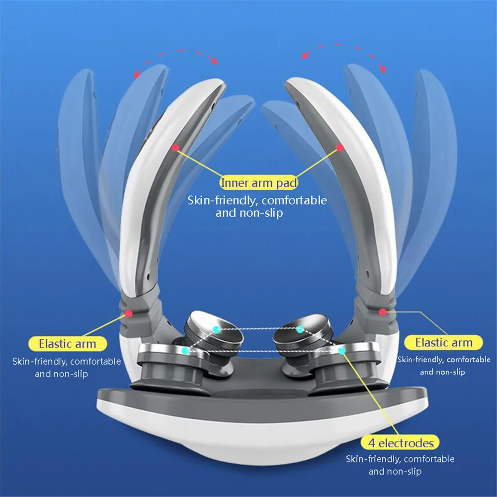 Heating 4 Head Neck Massager With Screen Display Electric Pulse Cervical Massager Remote Control Charging Neck Massage Tool
Heating 4 Head Neck Massager With Screen Display Electric Pulse Cervical Massager Remote Control Charging Neck Massage Tool