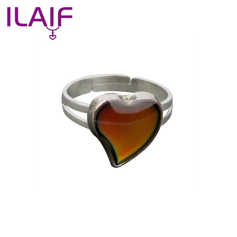 Women's Fashion Ring Cute Heart-shaped Peach Heart Love Couple Ring-sensing Temperature Change Color Ring Adjustable Size
Women's Fashion Ring Cute Heart-shaped Peach Heart Love Couple Ring-sensing Temperature Change Color Ring Adjustable Size
