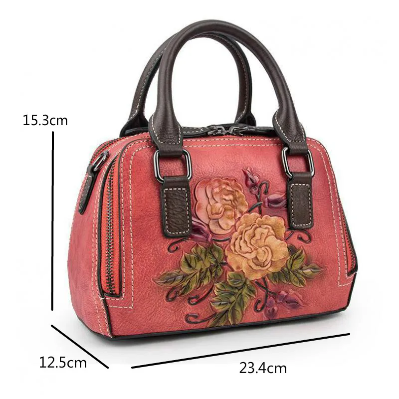 Johnature Rerto Floral Genuine Leather Luxury Handbags 2021 New Handmade Embossing Leisure Cowhide Shoulder & Crossbody Bags
Johnature Rerto Floral Genuine Leather Luxury Handbags 2021 New Handmade Embossing Leisure Cowhide Shoulder & Crossbody Bags