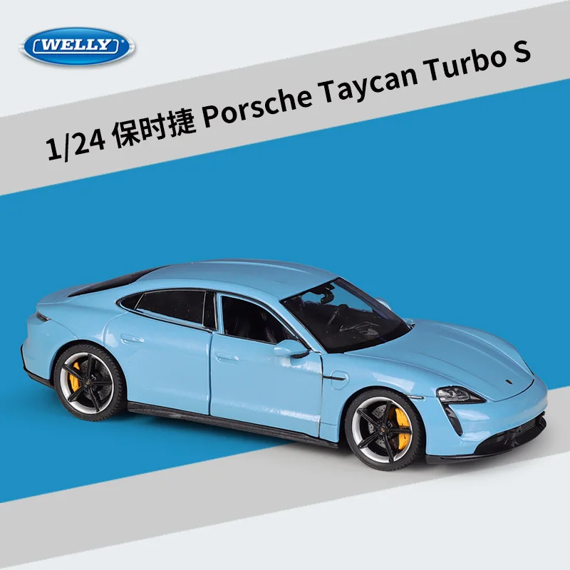 WELLY 1:24 Diecast Car Porsche Taycan Turbo S High Simulator Metal Sports Car Alloy Toy Car Model Car For Kids Gift Collection
WELLY 1:24 Diecast Car Porsche Taycan Turbo S High Simulator Metal Sports Car Alloy Toy Car Model Car For Kids Gift Collection