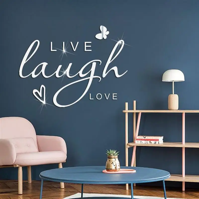Mirror Wall Stickers 3d Decorative Home Bedroom Kitchen Removable Letters Butterfly Stickers Self-Adhesive Wall Home Decor 
Mirror Wall Stickers 3d Decorative Home Bedroom Kitchen Removable Letters Butterfly Stickers Self-Adhesive Wall Home Decor