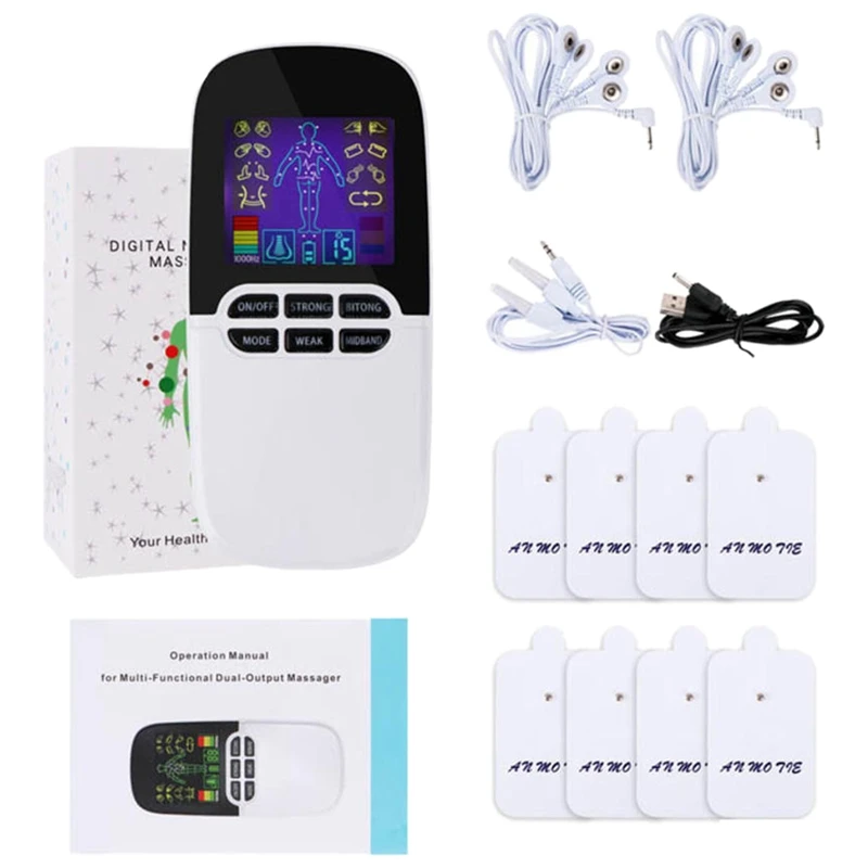 Rechargeable TENS Unit Health Herald Digital Therapy Machine EMS TENS Machine Physiotherapy Body Neck Massage
Rechargeable TENS Unit Health Herald Digital Therapy Machine EMS TENS Machine Physiotherapy Body Neck Massage