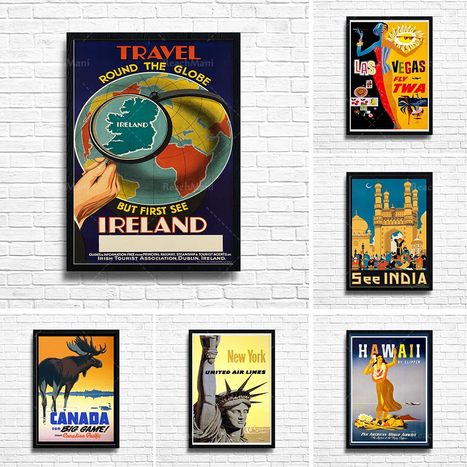 Дорожный холщовый постер в стиле ретро, Художественная печать для путешествий и рекламы, украшение для дома
Дорожный холщовый постер в стиле ретро, Художественная печать для путешествий и рекламы, украшение для дома