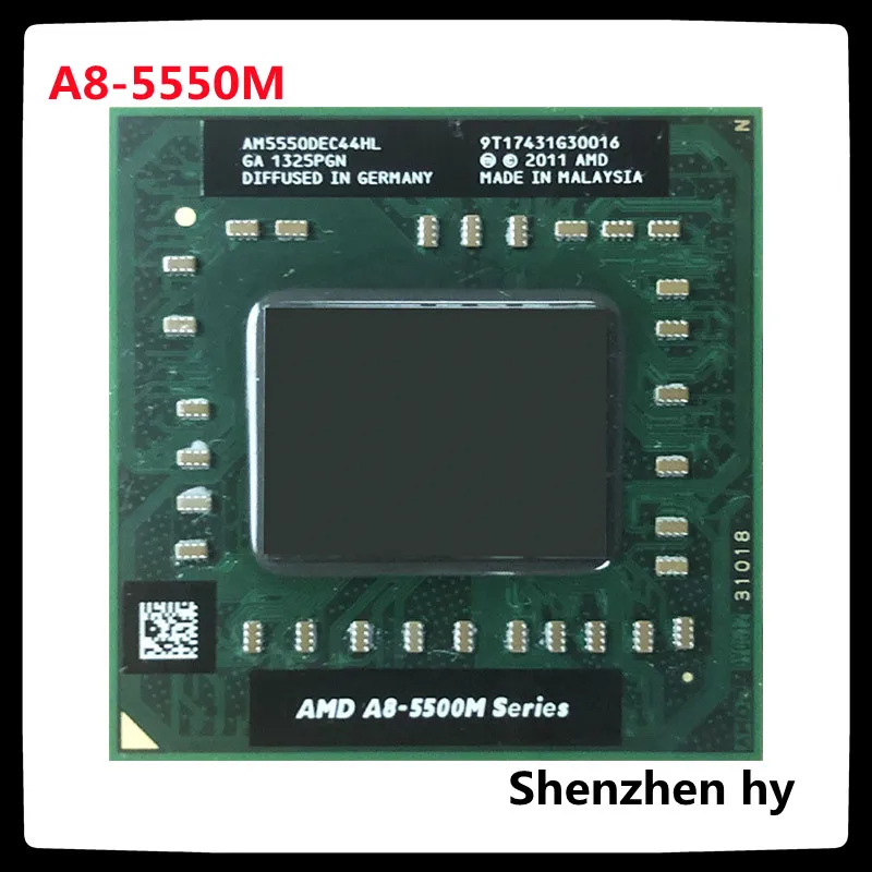 A8-Series A8-5550M A8 5550M AM5550DEC44HL 2.1 GHz Quad-Core Quad-Thread CPU Processor Socket FS1 
A8-Series A8-5550M A8 5550M AM5550DEC44HL 2.1 GHz Quad-Core Quad-Thread CPU Processor Socket FS1