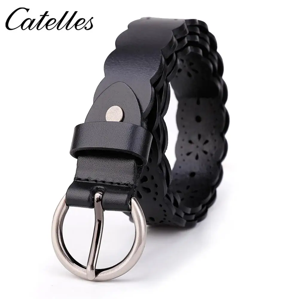 Hot Selling Genuine Cowhide Leather Alloy Buckle Fashion Casual Hollow Out Women Belt
Hot Selling Genuine Cowhide Leather Alloy Buckle Fashion Casual Hollow Out Women Belt