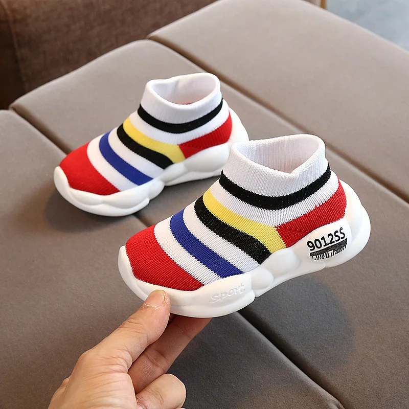 Boys Tennis Shoes Sneakers Girls Rainbow Shoes Mesh Kids Footwear Toddler Stripes Chaussure Zapato Casual shoes
Boys Tennis Shoes Sneakers Girls Rainbow Shoes Mesh Kids Footwear Toddler Stripes Chaussure Zapato Casual shoes