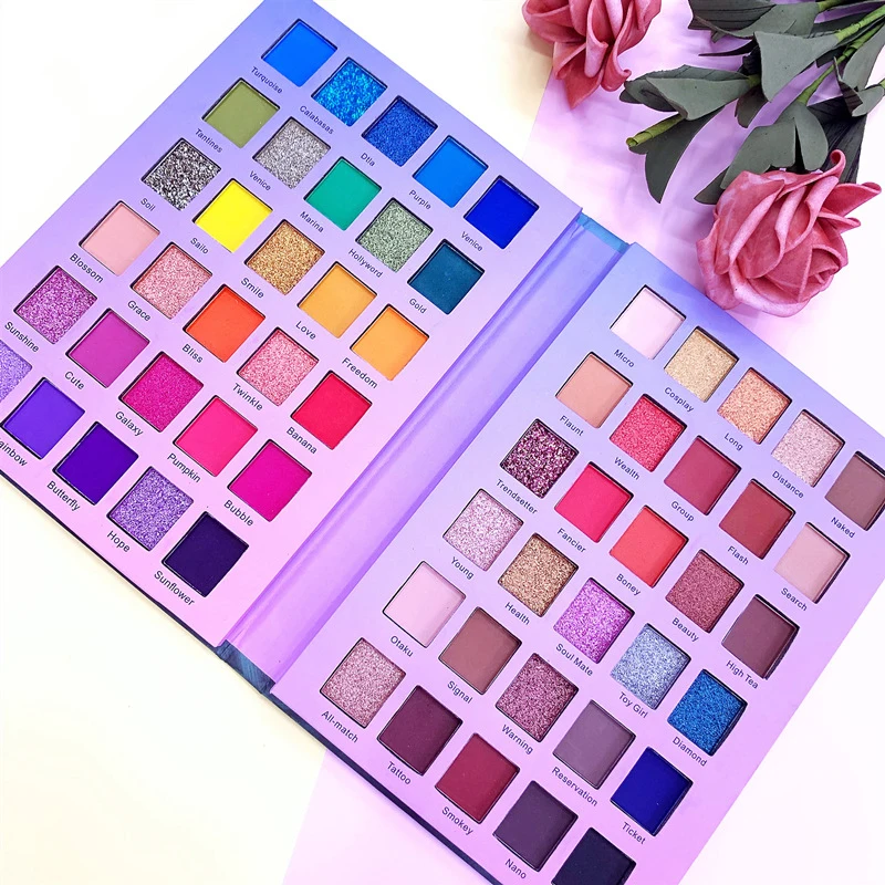 60 Colors Makeup Eyeshaow Palette Diamond Pigment Glitter Shimmer Make Up Eye Shadow Pallete Cosmetics 
60 Colors Makeup Eyeshaow Palette Diamond Pigment Glitter Shimmer Make Up Eye Shadow Pallete Cosmetics