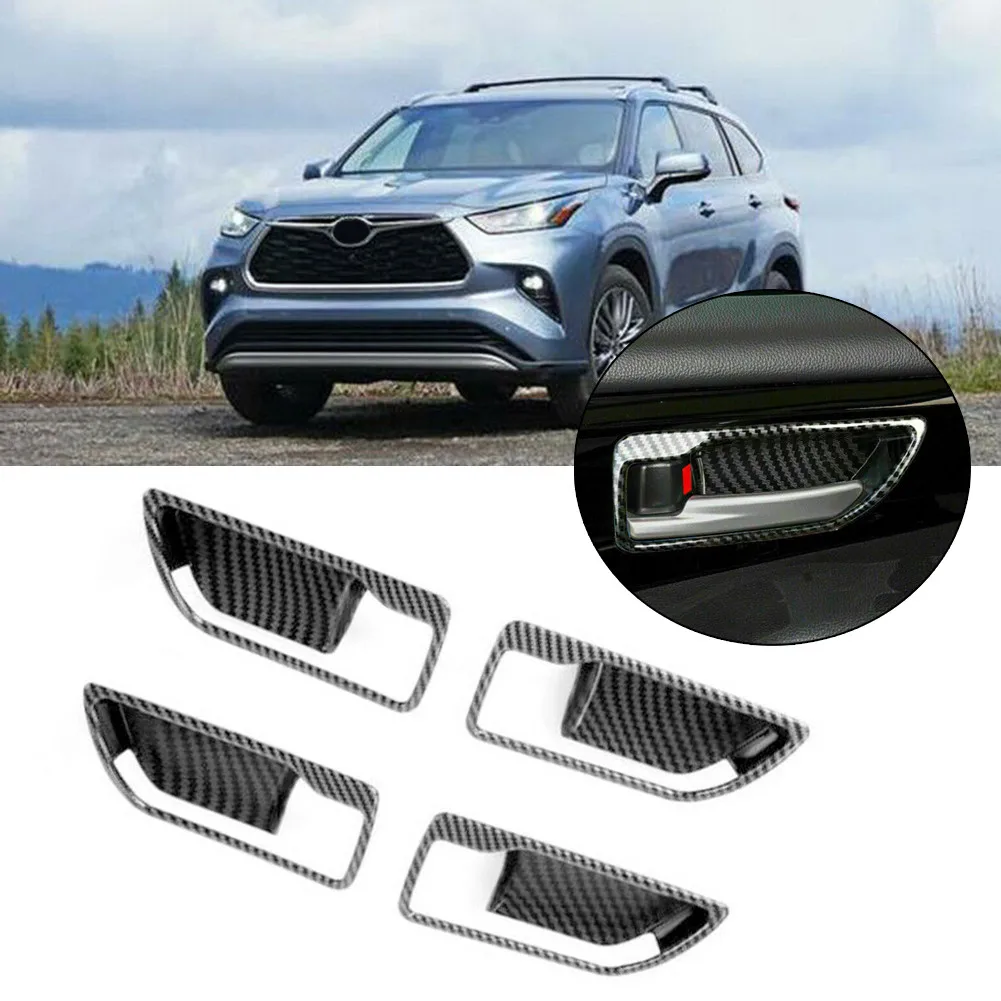 4 шт., автомобильные наклейки для внутренней дверной ручки Toyota Highlander 2021-2022
4 шт., автомобильные наклейки для внутренней дверной ручки Toyota Highlander 2021-2022