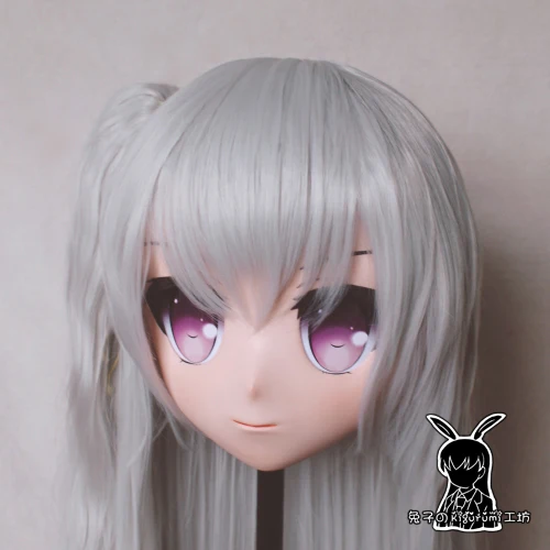 (Rabbit 52) Female Resin Crossdress Pretty Girl Head Lolita Doll Mask Cartoon Japanese Anime Cosplay Kigurumi Mask Crossdresser 
(Rabbit 52) Female Resin Crossdress Pretty Girl Head Lolita Doll Mask Cartoon Japanese Anime Cosplay Kigurumi Mask Crossdresser