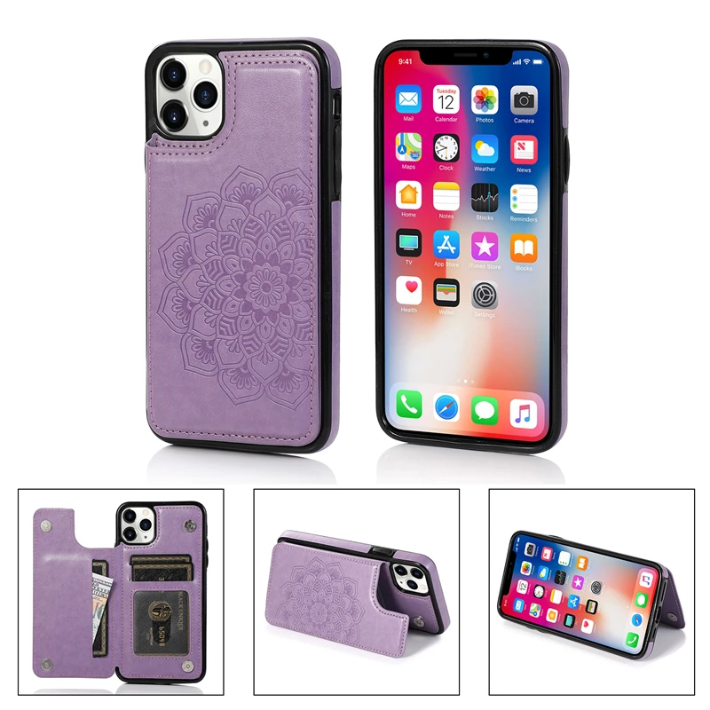 Leather Wallet Case For iPhone 6 6S 7 8 Plus 11 Pro Max 12 Mini 12 Pro Max SE 2020 X XR XS Max With Double Buckle Case Cover
Leather Wallet Case For iPhone 6 6S 7 8 Plus 11 Pro Max 12 Mini 12 Pro Max SE 2020 X XR XS Max With Double Buckle Case Cover