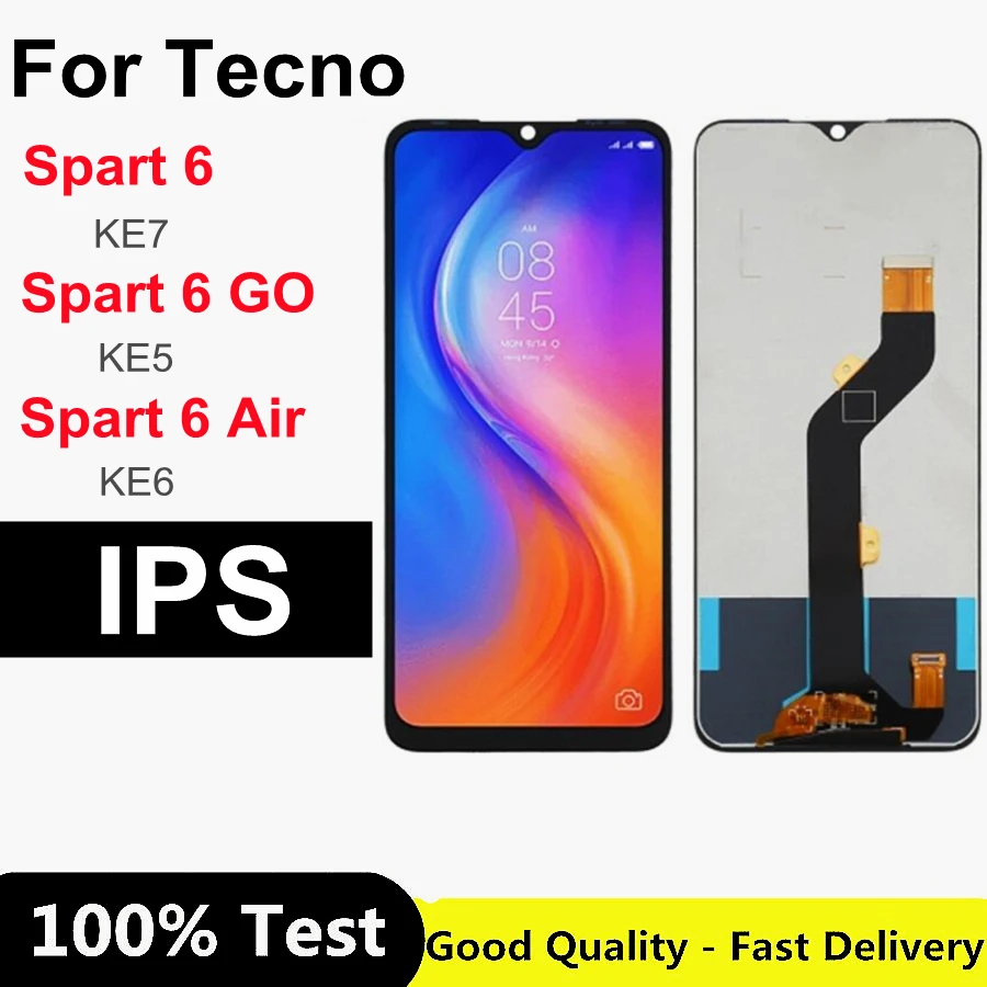 Для Tecno Spart 6 KE7 LCD Spart 6 GO Ke5 Ke5j дисплей для Tecno Spark 6 Air KE6 LCD
Для Tecno Spart 6 KE7 LCD Spart 6 GO Ke5 Ke5j дисплей для Tecno Spark 6 Air KE6 LCD
