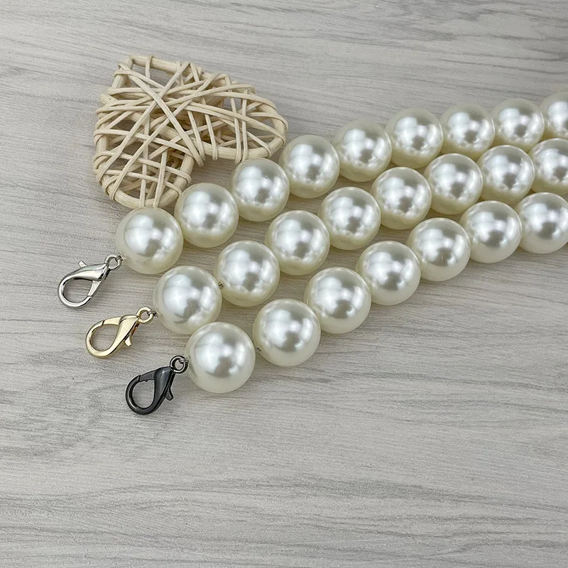 100cm Pearl Chain With DIY Accessories Bag Luggage Strap Ornaments Single Shoulder Messenger Backpack Large Replacement
100cm Pearl Chain With DIY Accessories Bag Luggage Strap Ornaments Single Shoulder Messenger Backpack Large Replacement