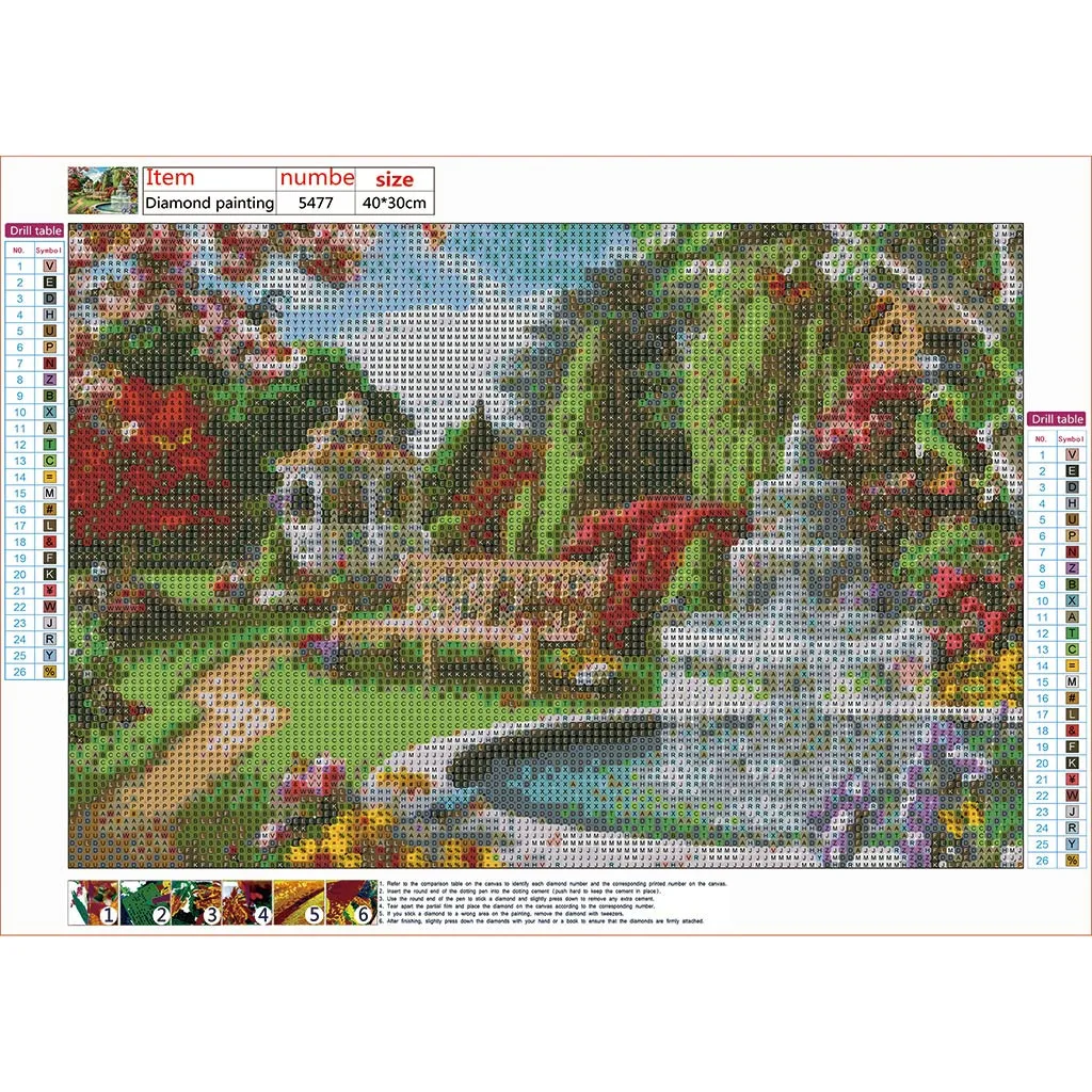 Diamant Painting 5D DIY Rural Landscape Diamond Painting Full Diamond Embroidery Crossing Stitch Kits Mosaic Home Decor Gift 5
Diamant Painting 5D DIY Rural Landscape Diamond Painting Full Diamond Embroidery Crossing Stitch Kits Mosaic Home Decor Gift 5
