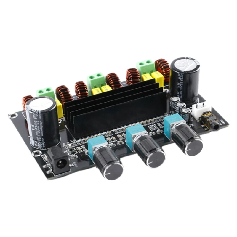 XH-M573 TDA3116D2 Digital Power Amplifier Board 2X80W+100W High Power 2.1 Channel Audio Amplifier Module
XH-M573 TDA3116D2 Digital Power Amplifier Board 2X80W+100W High Power 2.1 Channel Audio Amplifier Module