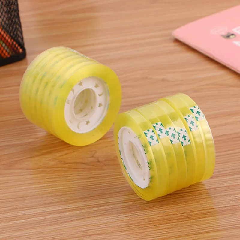 2 Tablets 8mm Wide Narrow Edge Tape Transparent Sealing Tape Box Sealing Paper Roll Office Packaging Supplies School Stationery
2 Tablets 8mm Wide Narrow Edge Tape Transparent Sealing Tape Box Sealing Paper Roll Office Packaging Supplies School Stationery