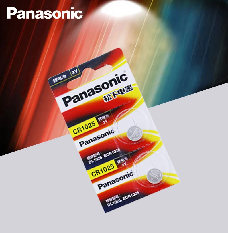 Новинка литиевая батарейка Panasonic 100% CR1025 CR 1025 3V Кнопочная 15 шт./лот | Электроника