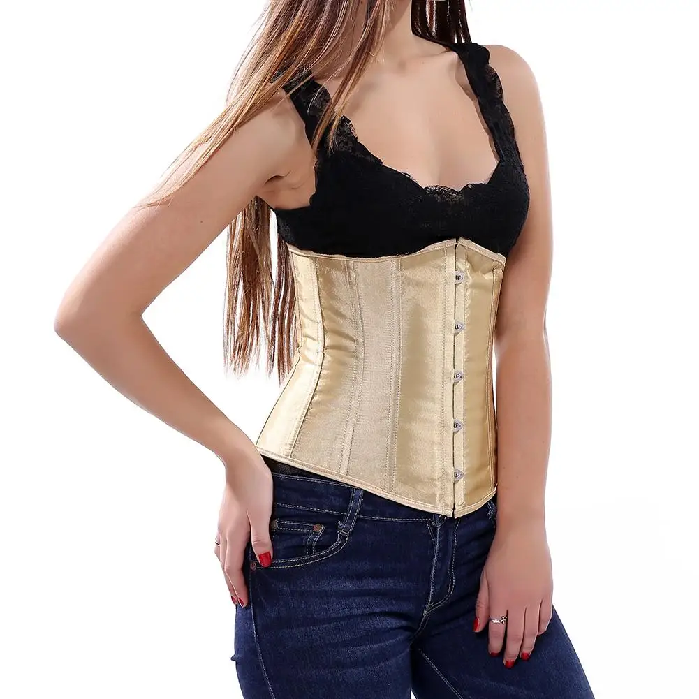 Women Gothic Underbust Corset Waist Cincher Bustier Adjustable Workout Belt Band
Women Gothic Underbust Corset Waist Cincher Bustier Adjustable Workout Belt Band