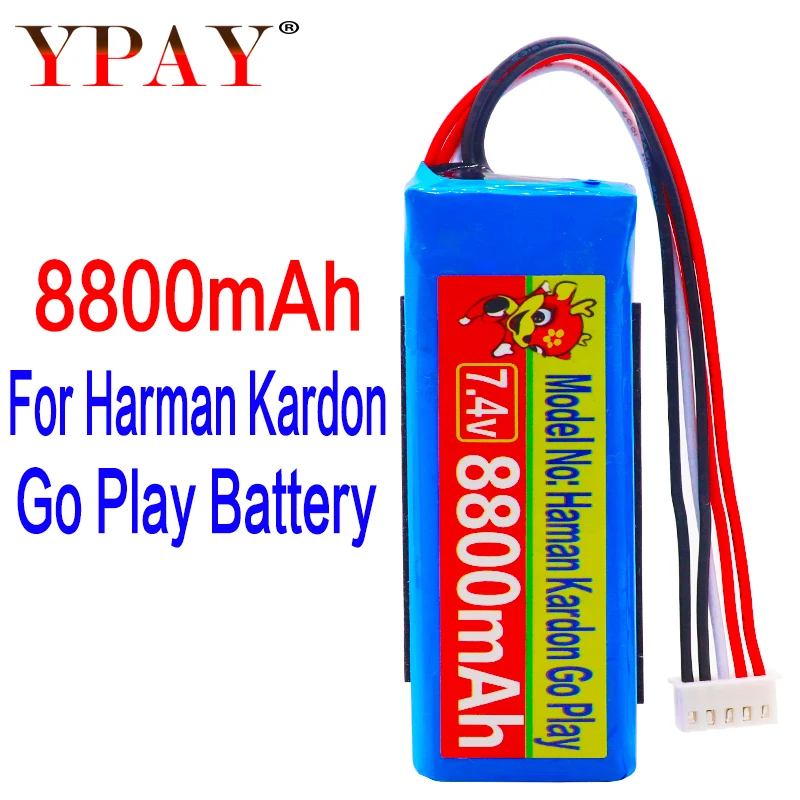 8800mAh батарея 7 4 V Для Harman Kardon Go Play мини-динамик литий-полимерный перезаряжаемый
