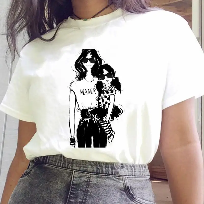 Футболка женская с коротким рукавом, стильная модная графическая рубашка с принтом для милой матери, топ с мультипликационным принтом для м...
Футболка женская с коротким рукавом, стильная модная графическая рубашка с принтом для милой матери, топ с мультипликационным принтом для м...