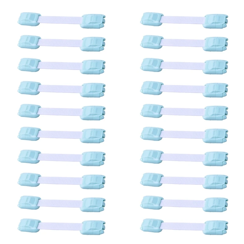 20 Pcs Child Safety Cabinet Locks Soft Strap Drawer Locks for Door Cupboards Fridge with Strong Adhesive
20 Pcs Child Safety Cabinet Locks Soft Strap Drawer Locks for Door Cupboards Fridge with Strong Adhesive